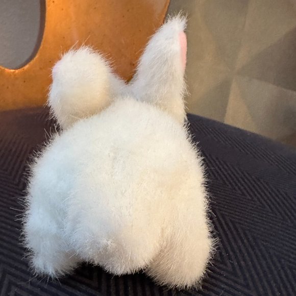 Rare VTG 1990 North American Bear Co. Inkie Dinkies Bunny Plush White Pink Bow - Picture 14 of 15